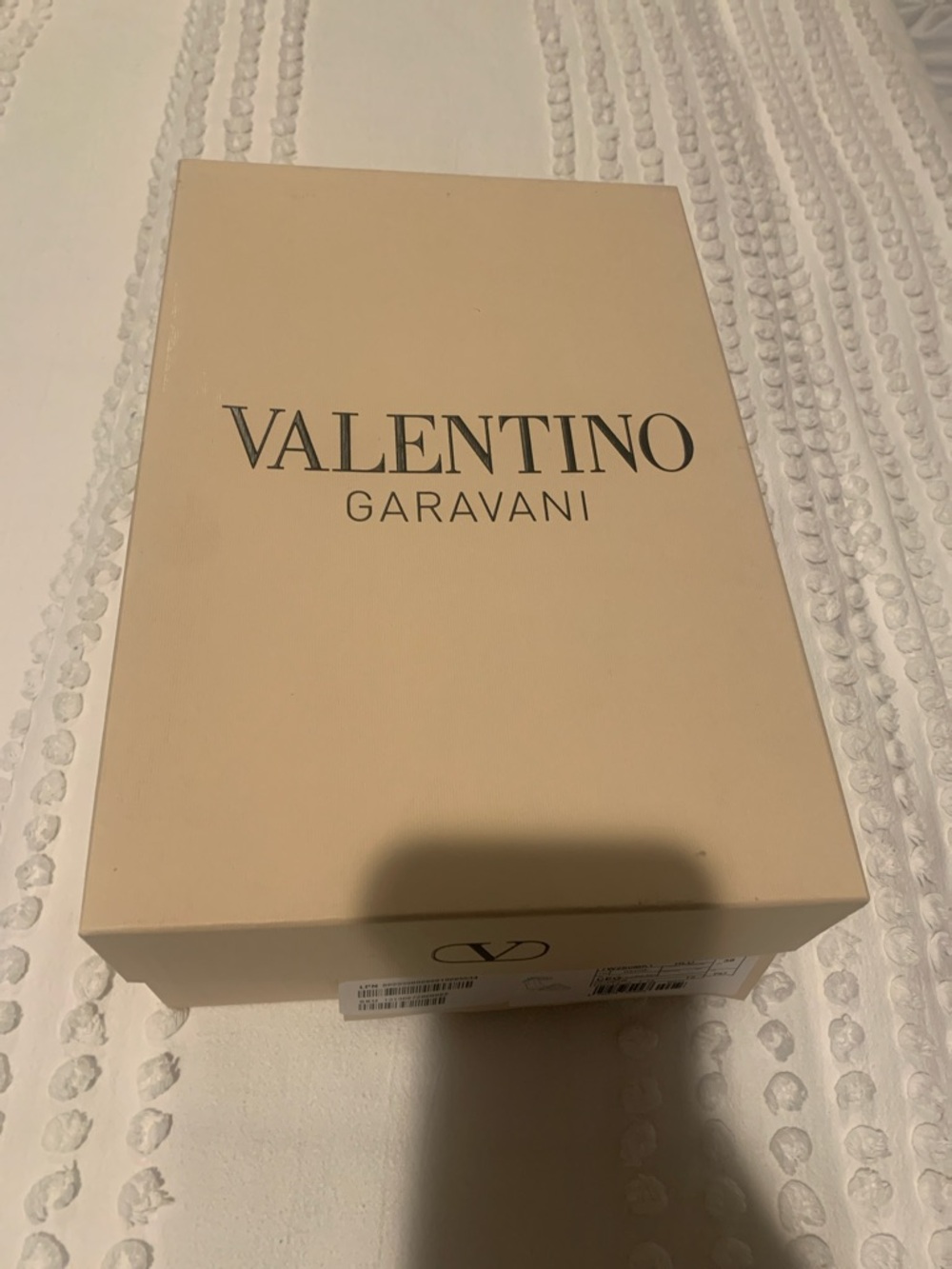 Valentino Garavani Beige Logo Box